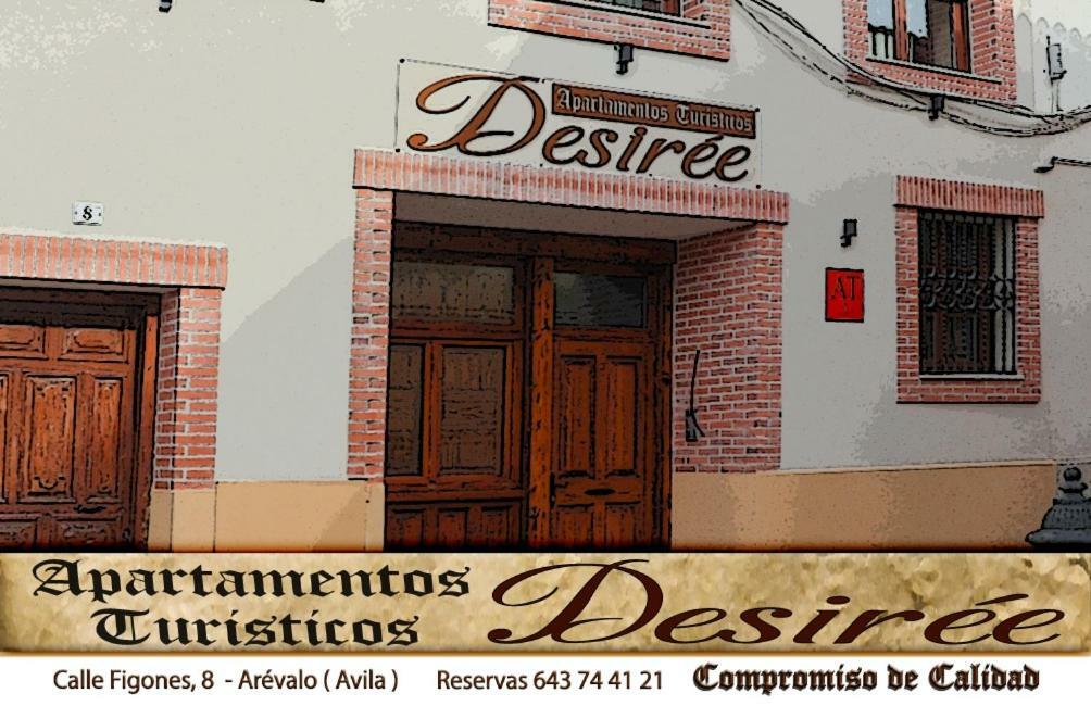 Arévalo Apartamentos Turisticos Desiree מראה חיצוני תמונה